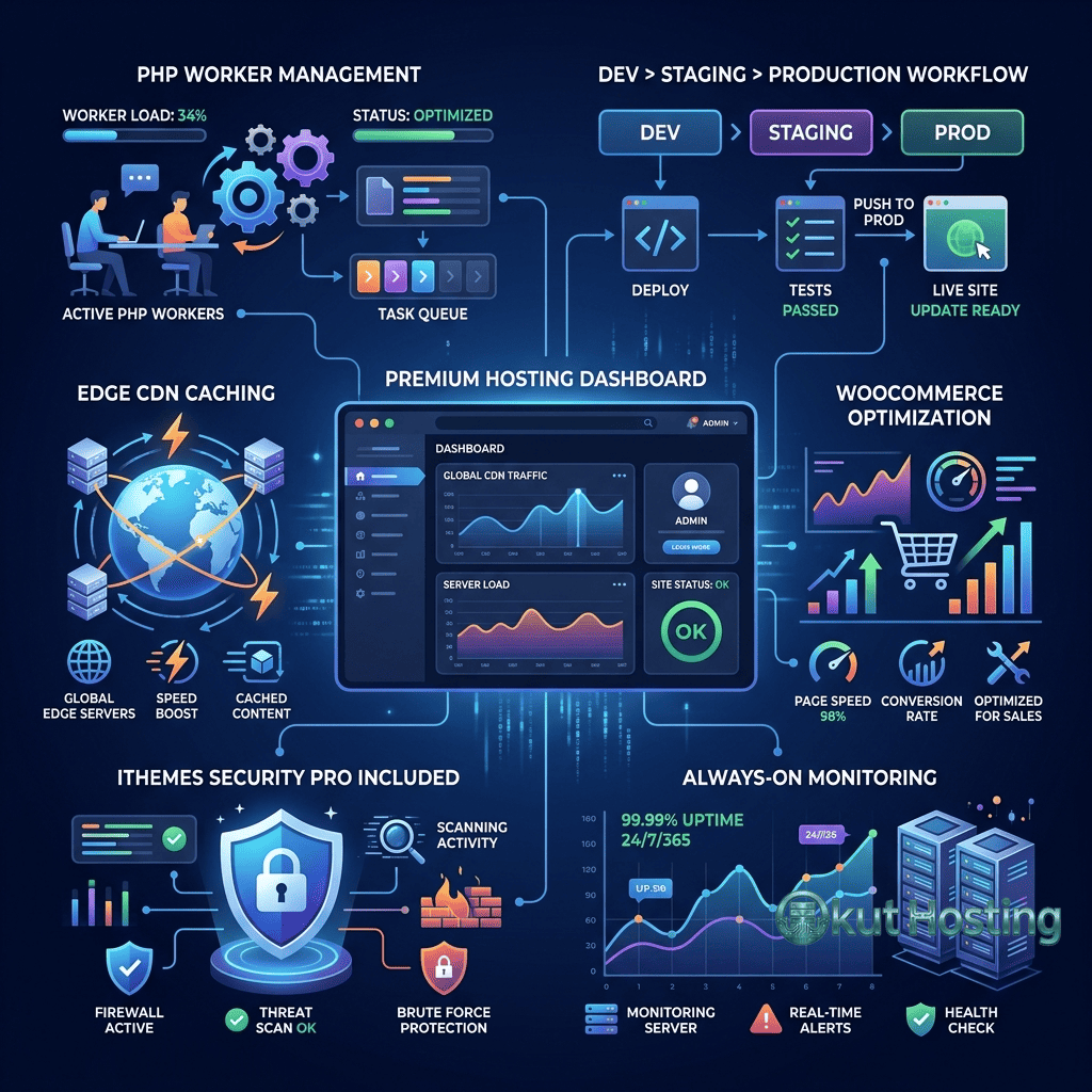 Nexcess advanced hosting features